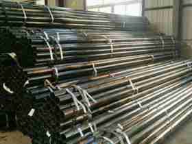 mild steel black round steel pipe in china