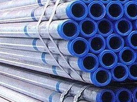 DN40 SCH40 Hot dipped galvanized steel pipe BS1387