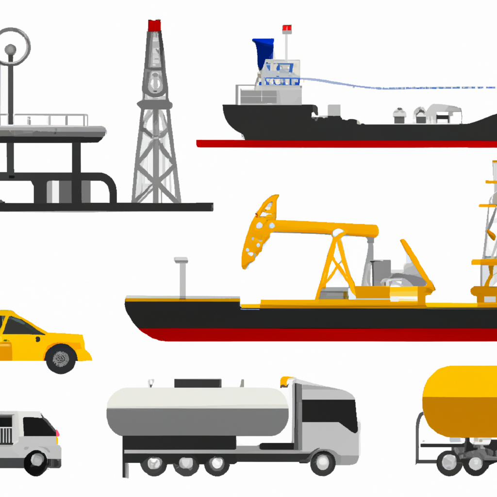 Modalità di trasporto – Industria del petrolio e del gas